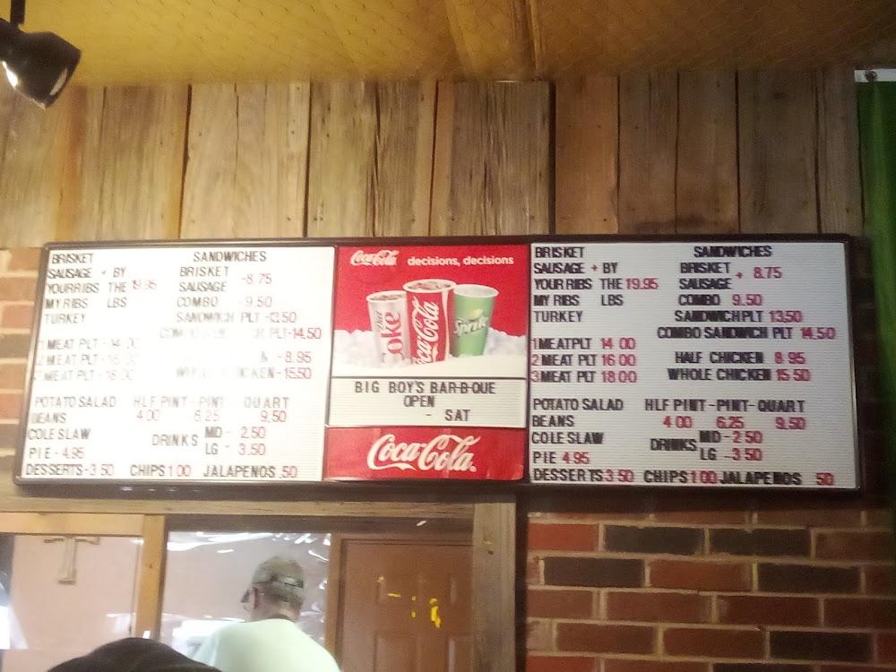 Big Boys Bar-B-Que Menu image 4